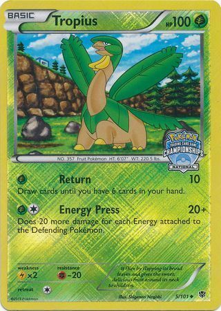 Tropius Card Front