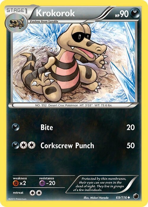 Krokorok Card Front