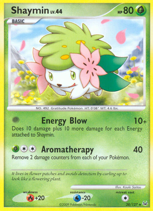 Shaymin Lv.44 Card Front