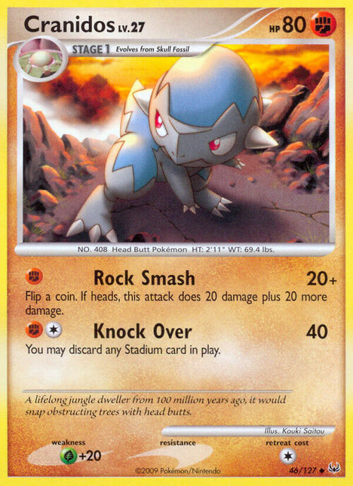 Cranidos Lv.27 Card Front