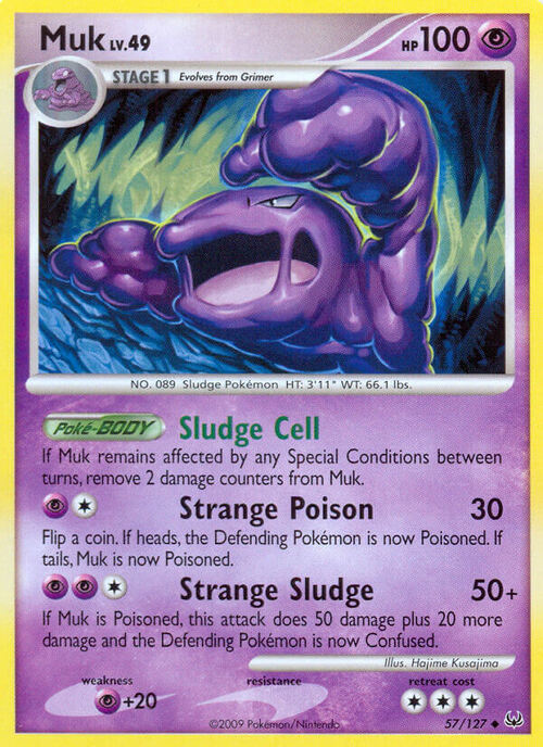 Muk Lv.49 Card Front