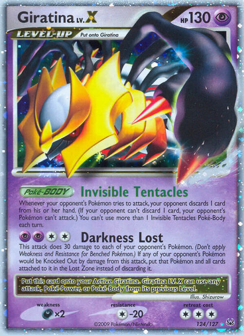 Giratina LV.X Card Front