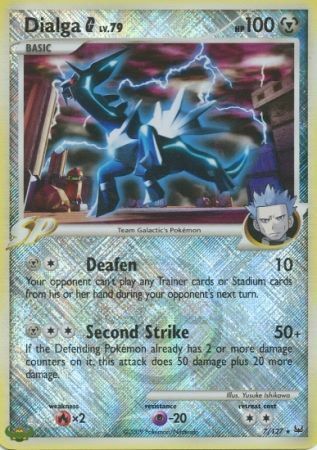 Dialga G Card Front