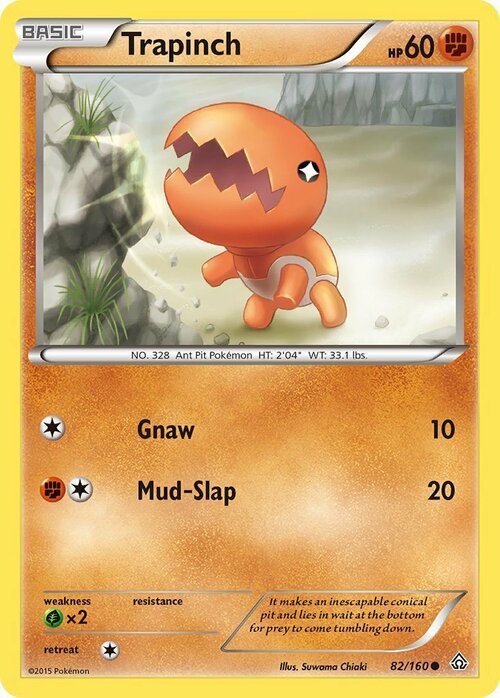 Trapinch Card Front