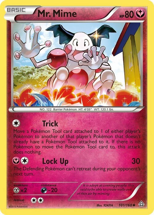 Mr. Mime Card Front