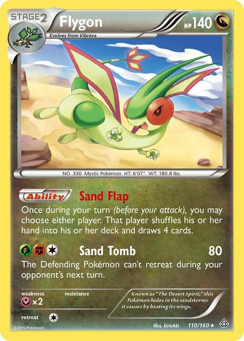 Flygon Card Front