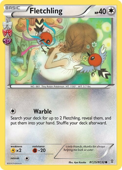 Fletchling Card Front