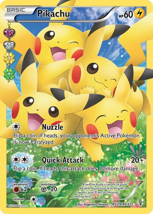 Pikachu Card Front