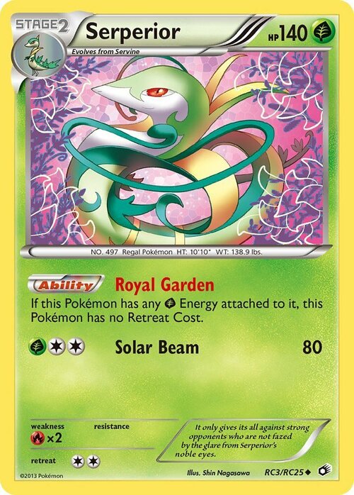 Serperior Card Front