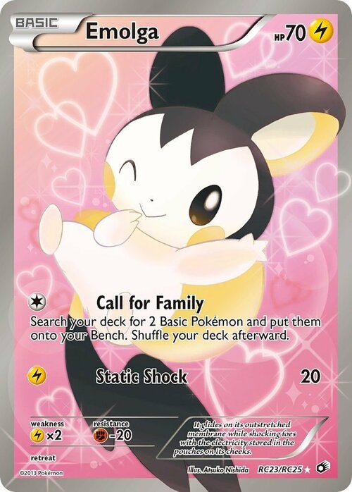 Emolga Card Front