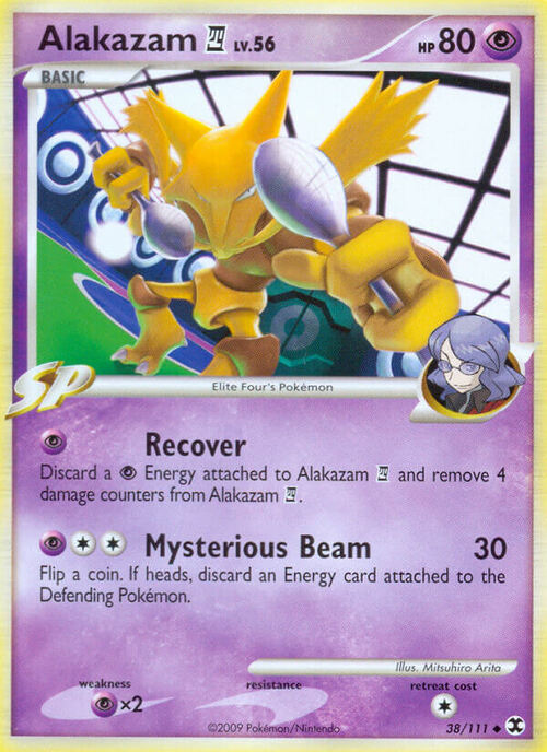 Alakazam 4 Card Front