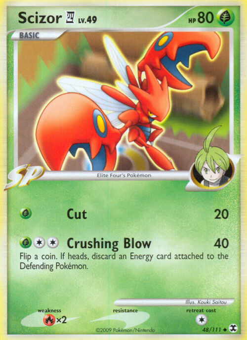 Scizor 4 Card Front