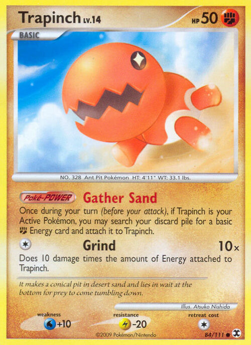 Trapinch Card Front