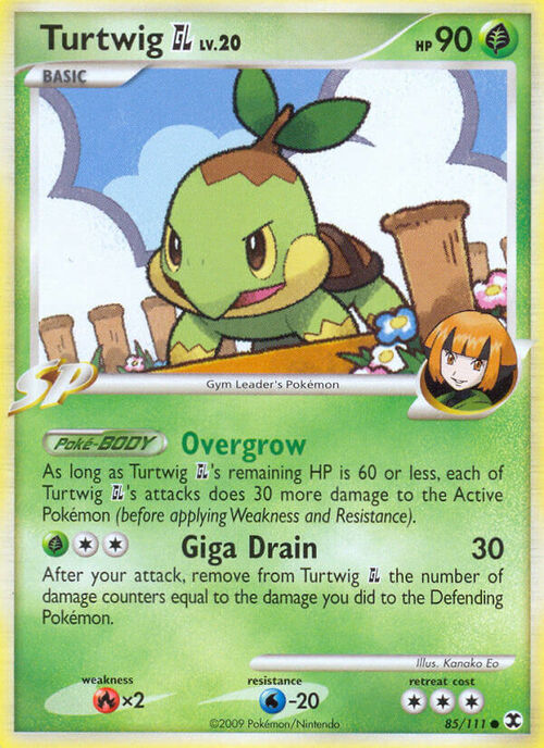 Turtwig GL Card Front