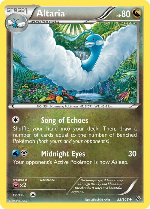 Altaria Card Front