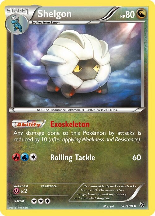 Shelgon Card Front