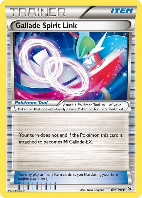 Gallade Spirit Link Card Front