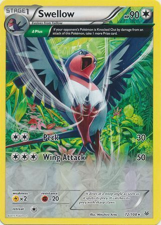 Swellow Card Front