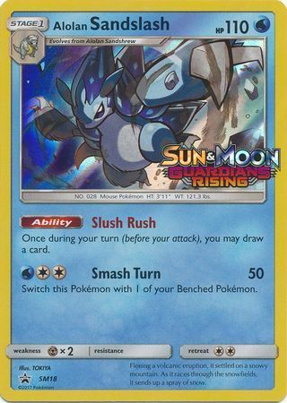 Alolan Sandslash Card Front