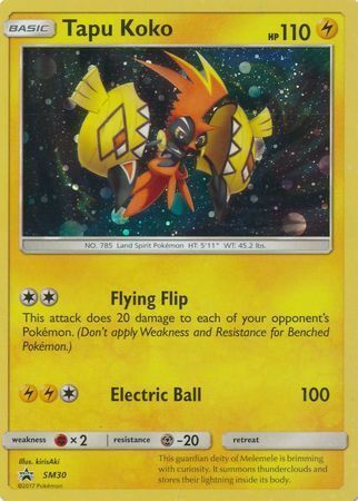 Tapu Koko Card Front