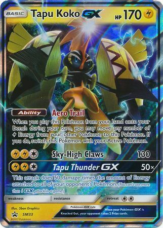 Tapu Koko GX Card Front