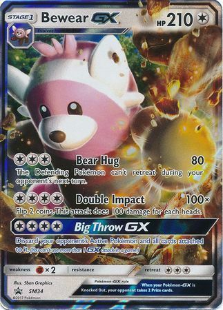 Bewear GX Card Front