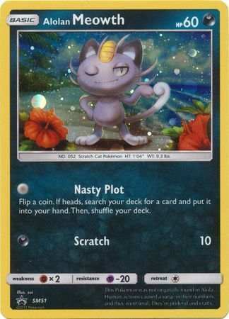 Alolan Meowth Card Front