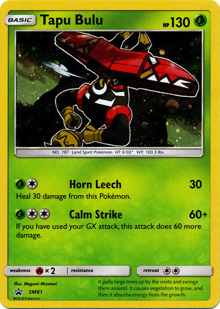 Tapu Bulu Card Front