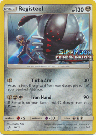 Registeel Card Front