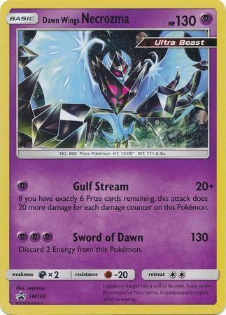 Dawn Wings Necrozma Card Front