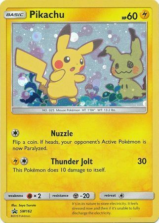 Pikachu Card Front