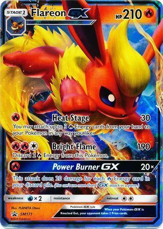 Flareon GX Card Front