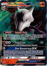 Alolan Marowak GX