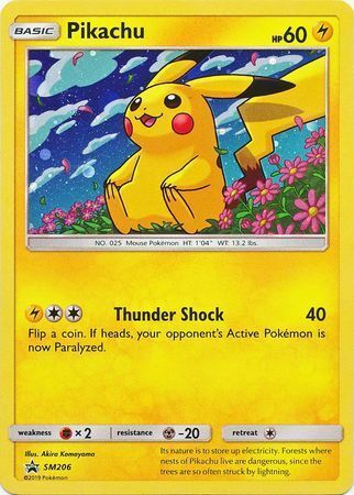 Pikachu Card Front