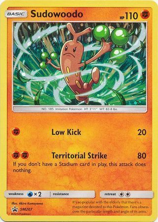 Sudowoodo Card Front