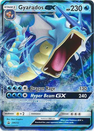 Gyarados GX Card Front