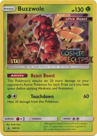 Buzzwole Card Front