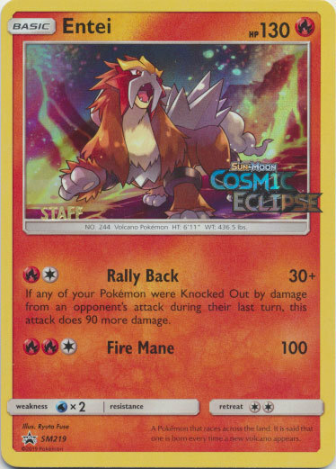 Entei Card Front