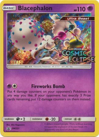 Blacephalon Staff Card Front