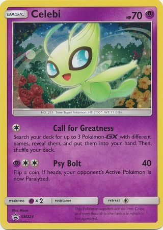 Celebi Card Front