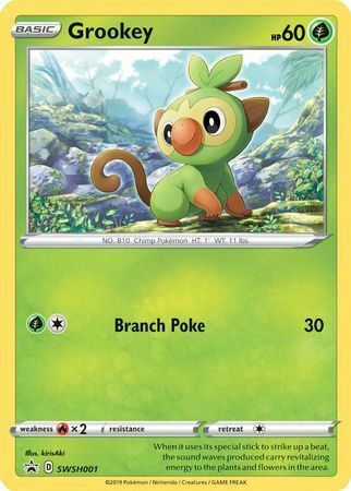 Grookey Card Front