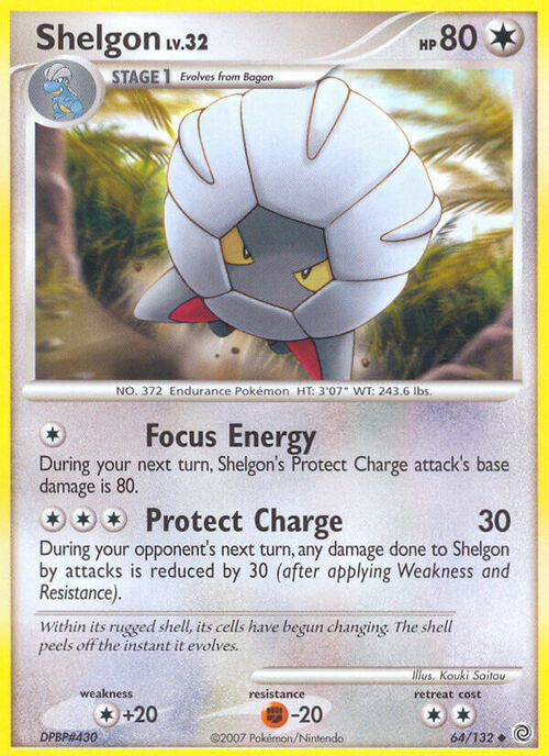 Shelgon Lv.32 Card Front