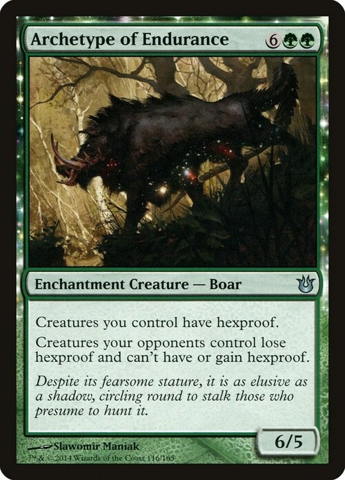 Archetype of Endurance Card Front