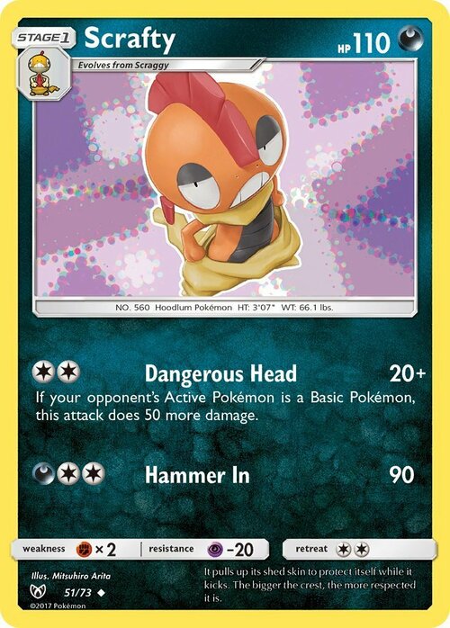 Scrafty Card Front