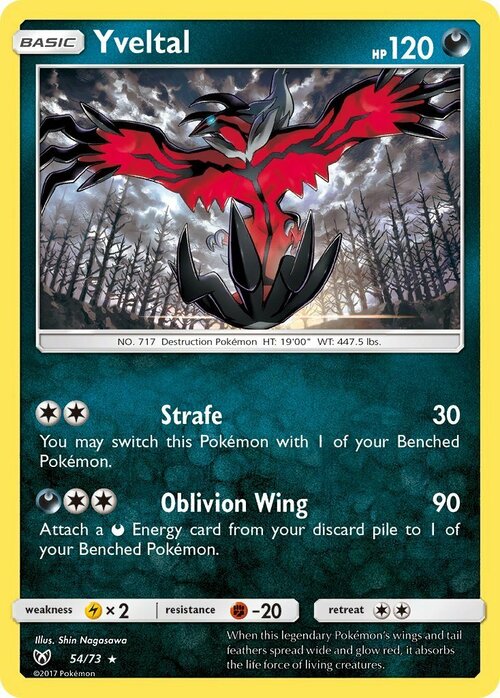 Yveltal Card Front