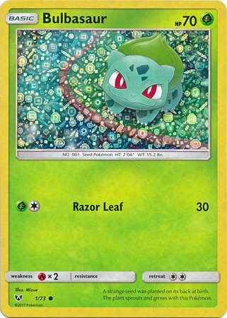 Bulbasaur Card Front