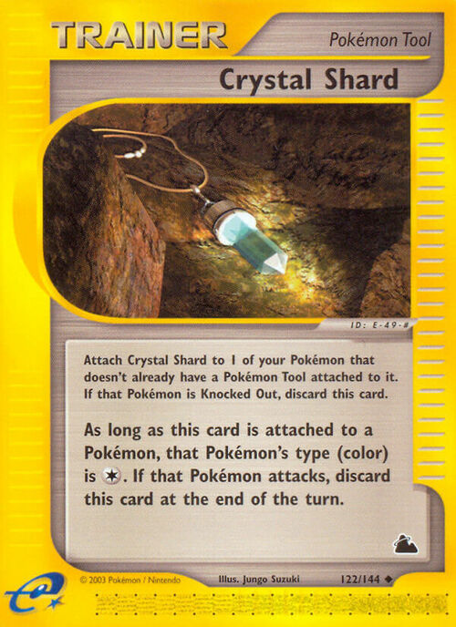 Crystal Shard Card Front