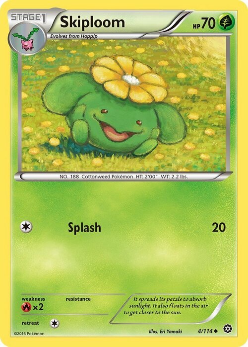 Skiploom Card Front