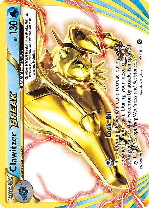 Clawitzer BREAK Card Front