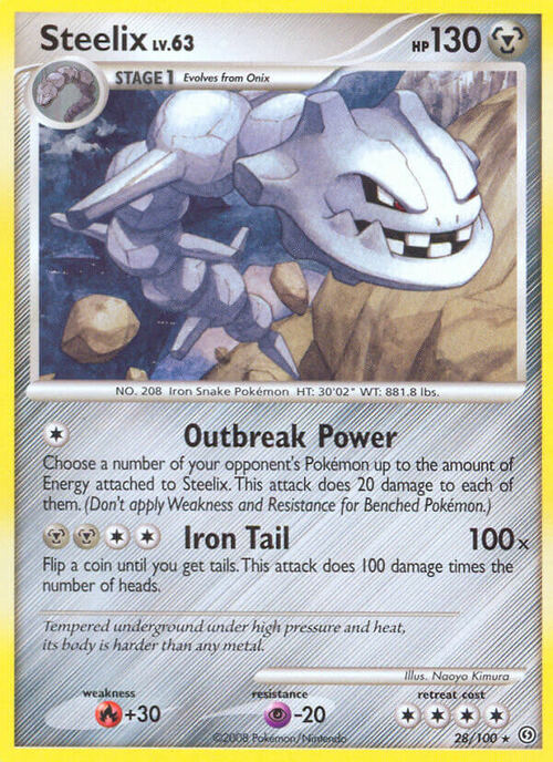 Steelix Card Front